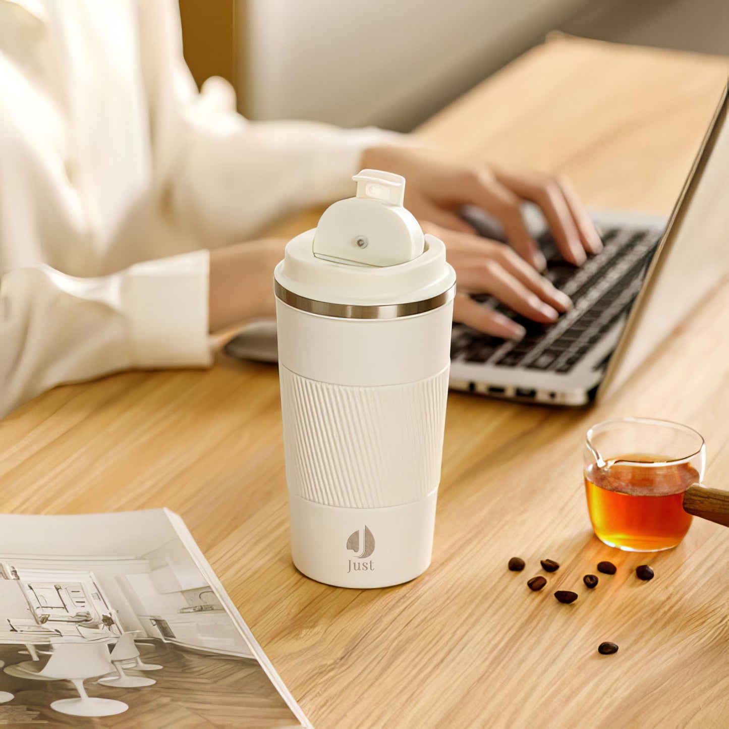 Jovial Mug - White
